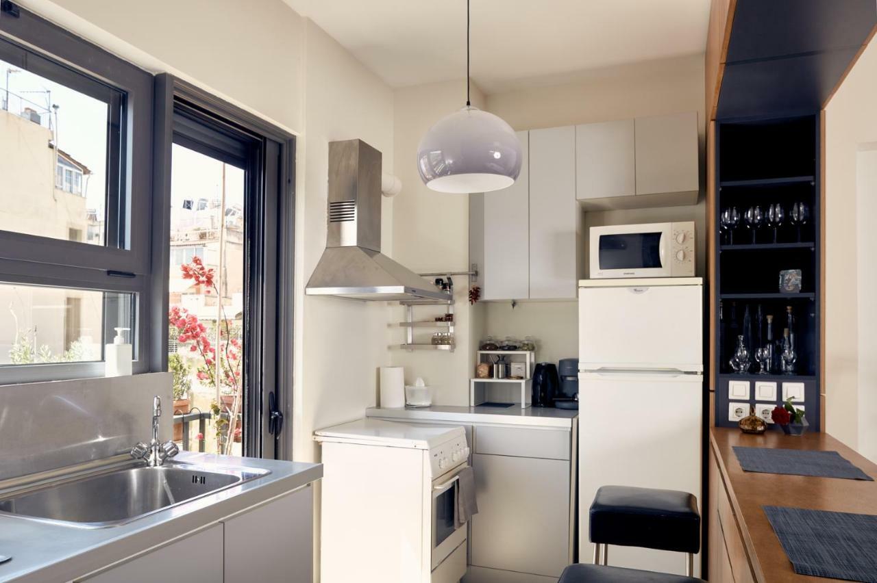 Two Level Apartment With Panoramic View Athene Buitenkant foto